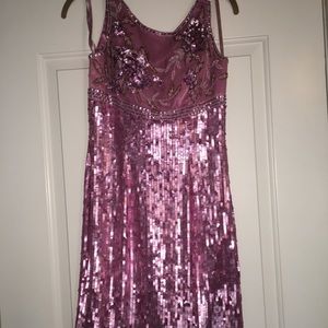 Jovani beaded cocktail dress.